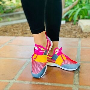 Women Colorful Casual Sneakers Size 6‎